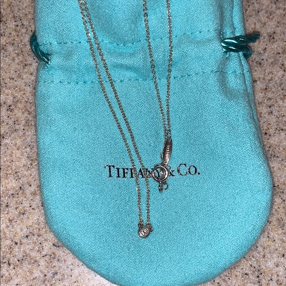 Tiffany & Co. Jewelry - Authentic Tiffany Necklace with Diamond Tiffany & Co. Jewelry - Authentic Tiffany Necklace with Diamond